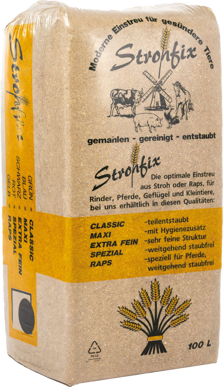 Strohfix Extra Fein “schwarz” 24 kg